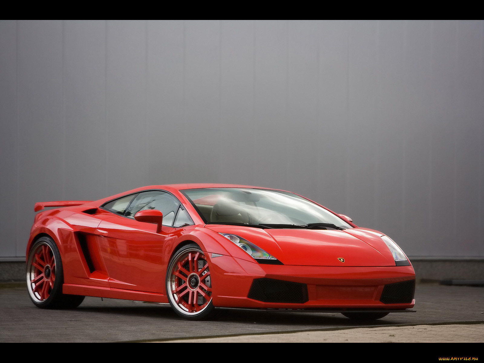 2007, imsa, lamborghini, gallardo, gtv, red, 